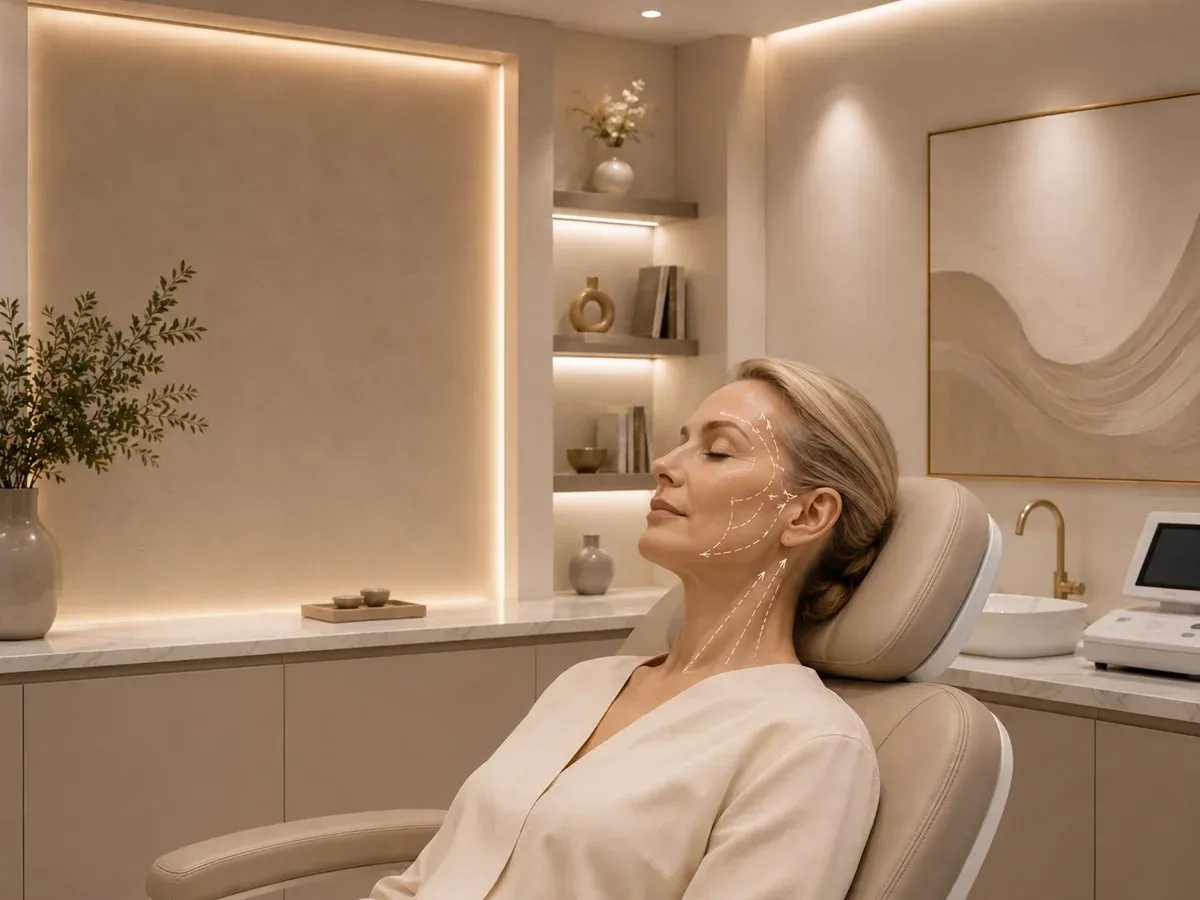 Deep plane facelift consultation with Dr. İsa Dağlı, facial plastic surgeon in Antalya, Turkey