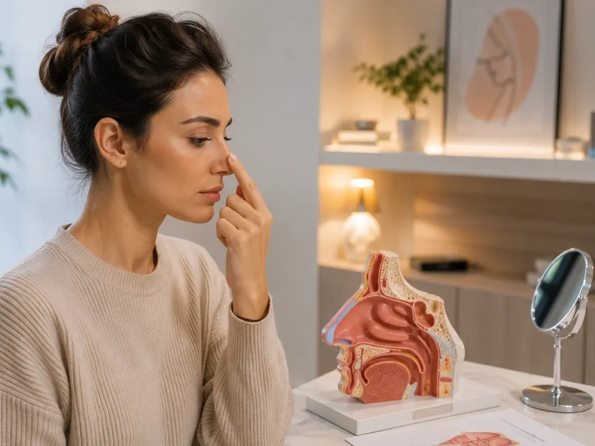 Septoplasty examination for deviated septum with Dr. İsa Dağlı, ENT surgeon in Antalya, Turkey